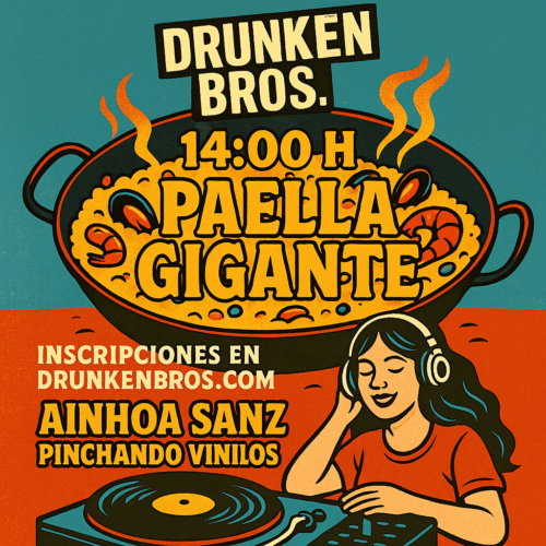Ración de paella + pinta cerveza XIII Aniversario